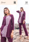 Sho Shaa Vol 6 Cord Set Western Laies Top With Bottom Catalog